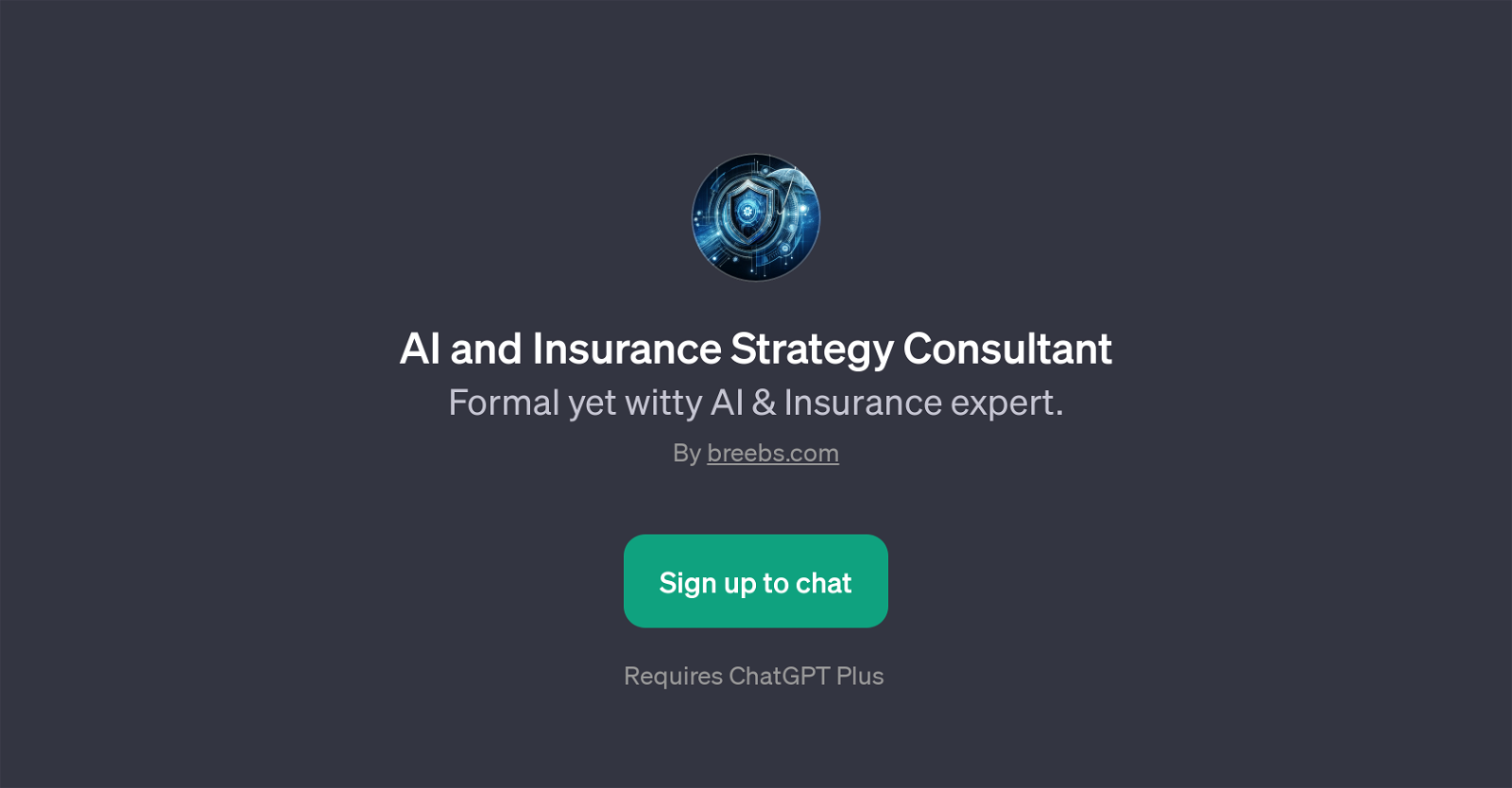 AI and Insurance Strategy Consultant website