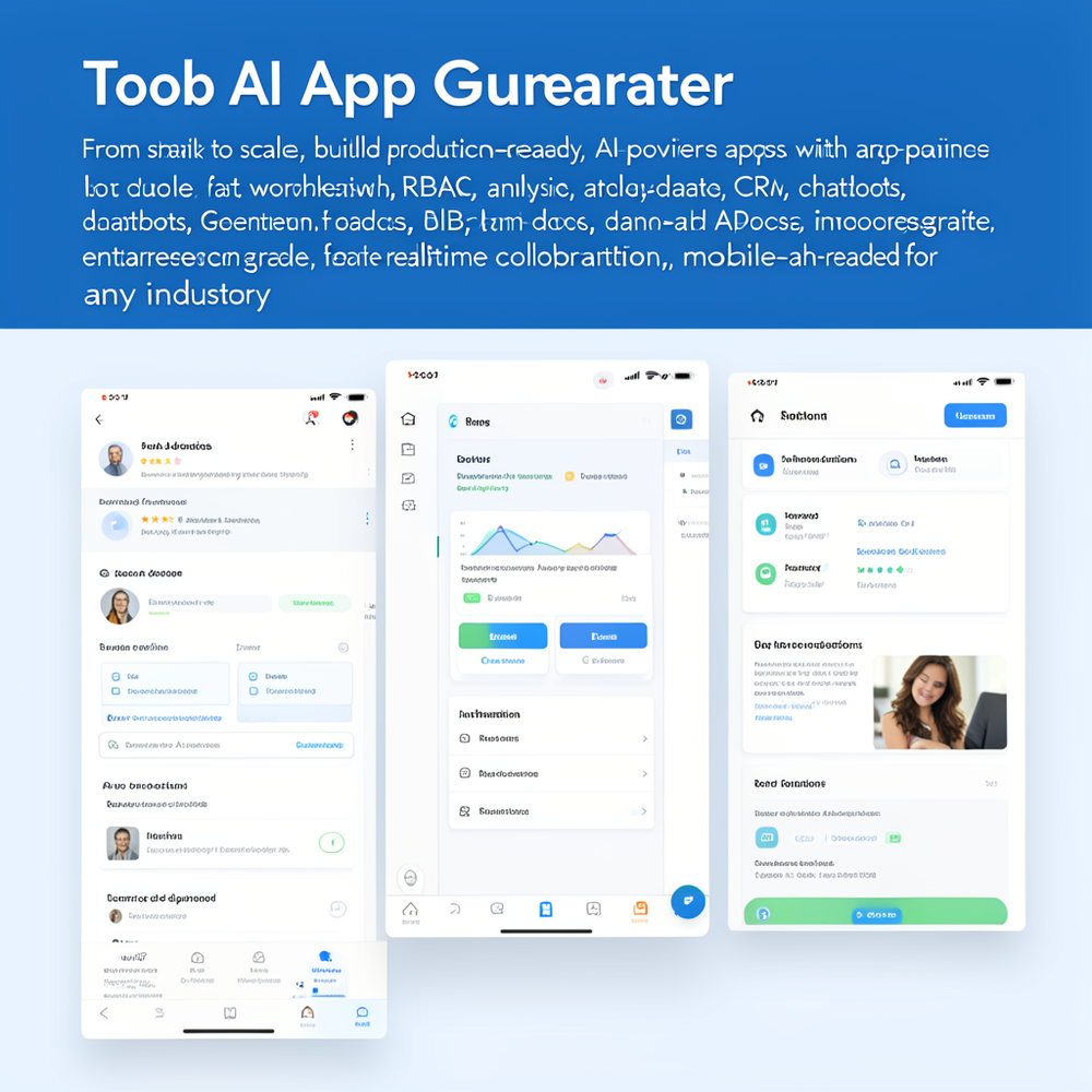 AI App Generator website