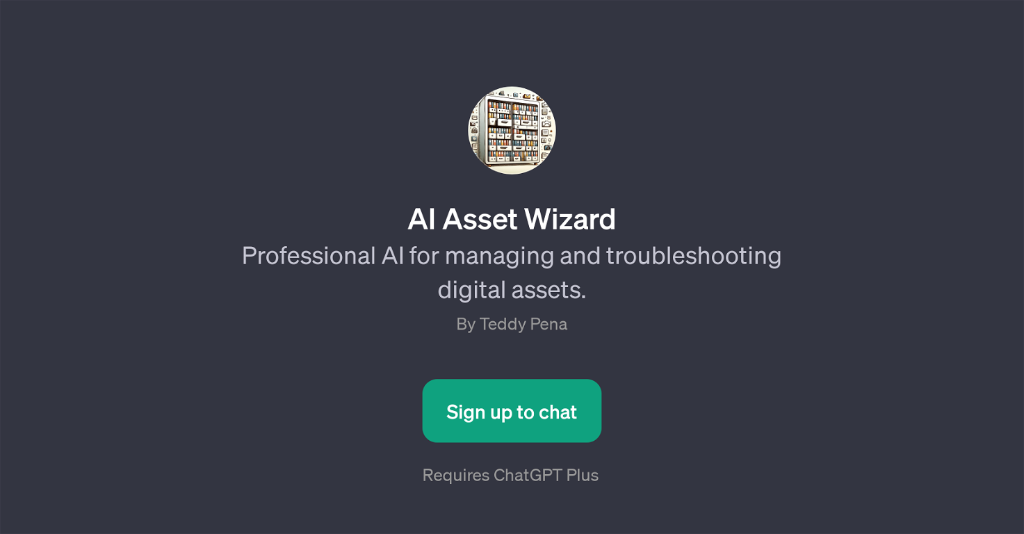 AI Asset Wizard website