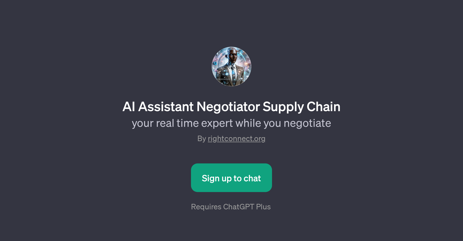 AI Assistant Negotiator Supply Chain website
