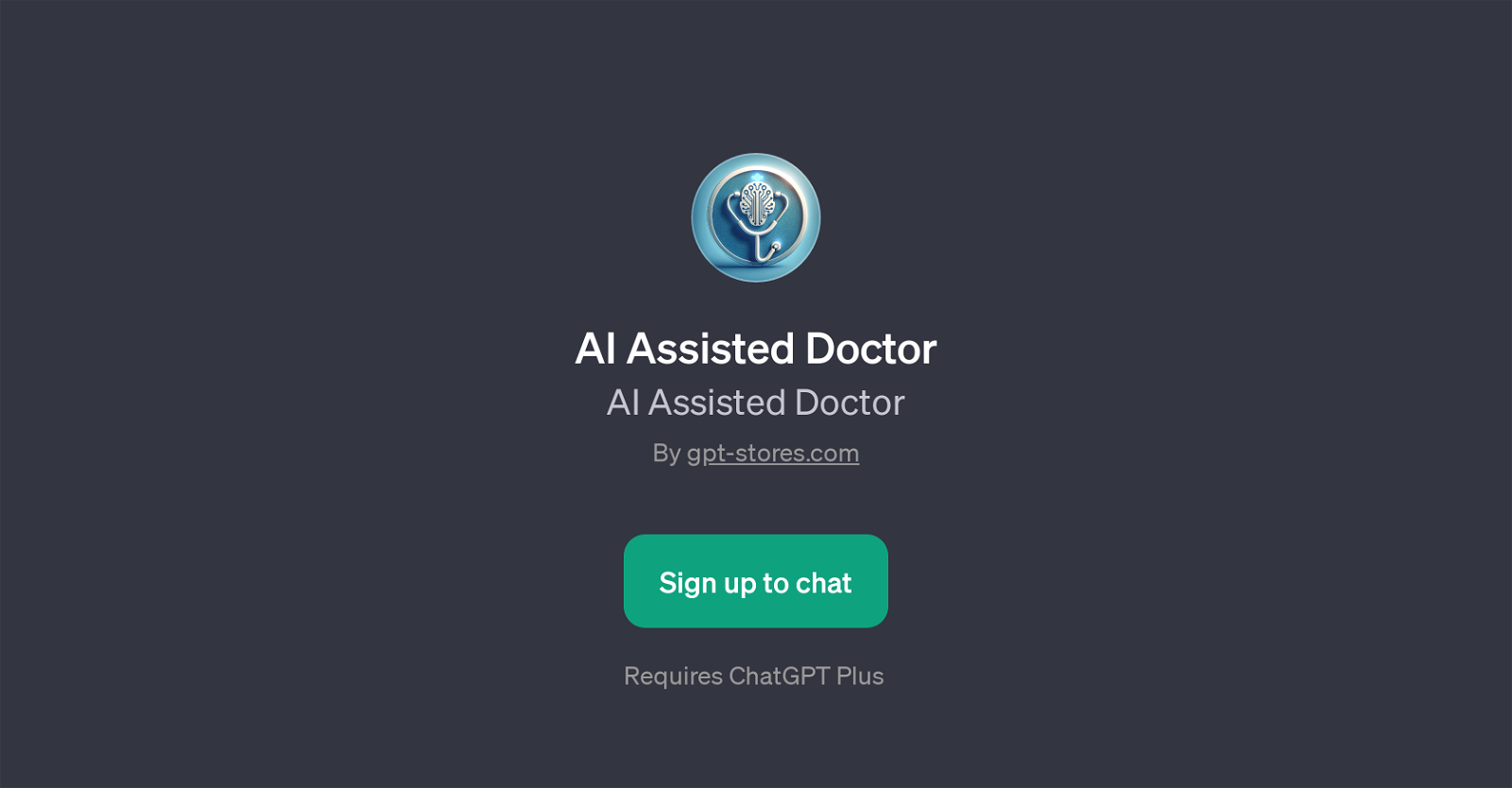 AI Assisted Doctor website