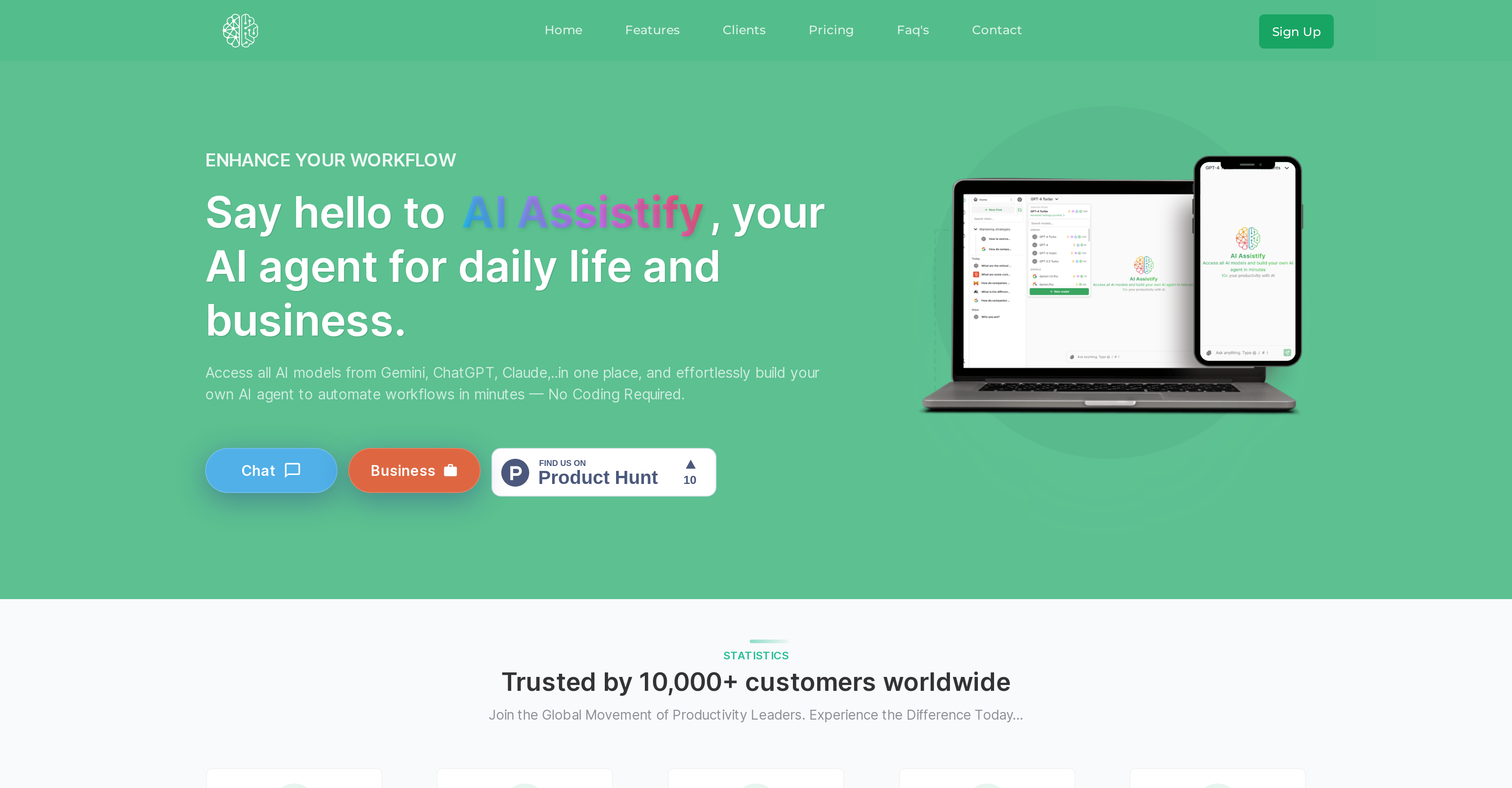 AI Assistify preview