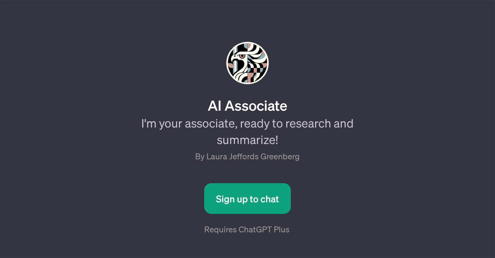 AI Associate website