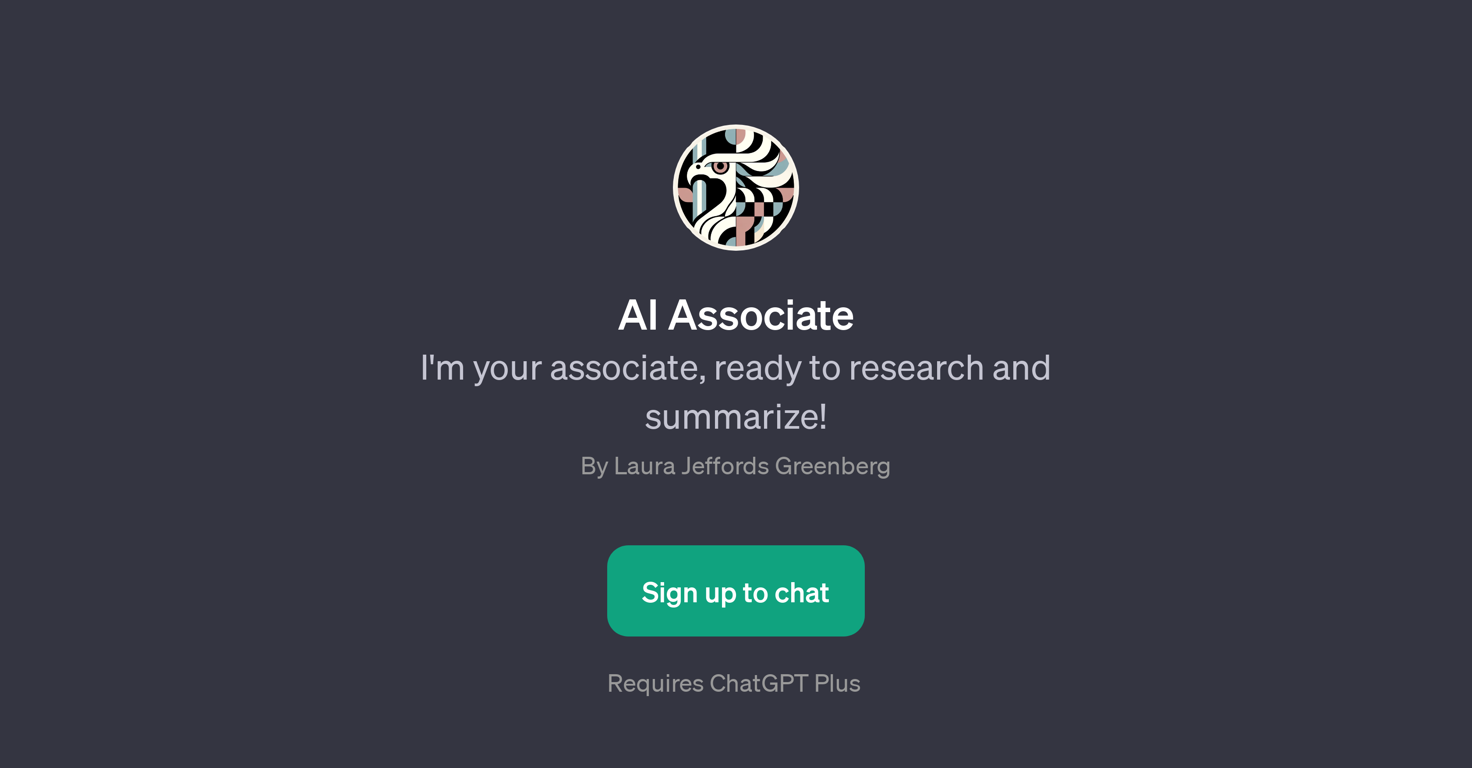 AI Associate website