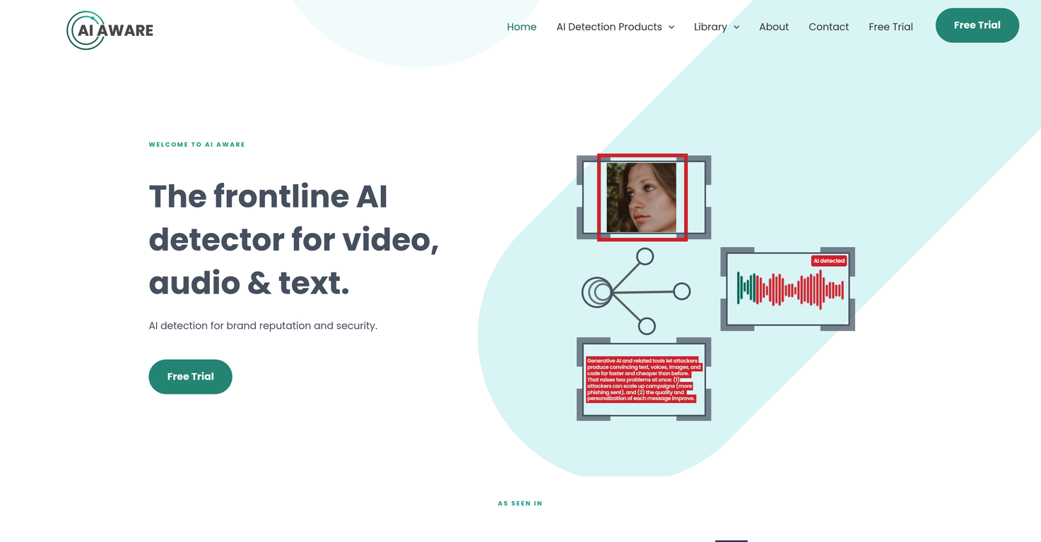 AI Aware website