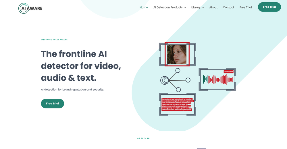 AI Aware website