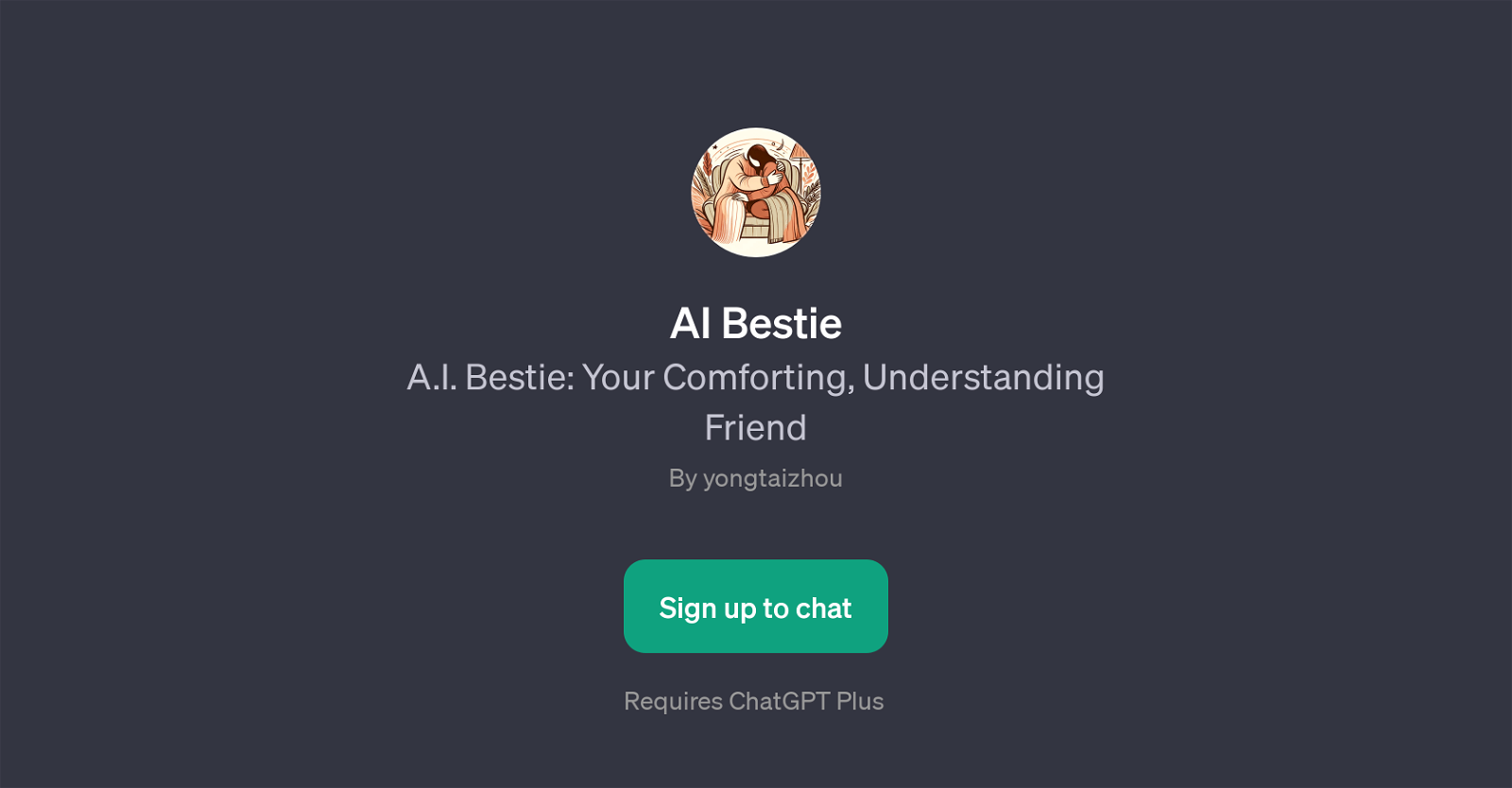 AI Bestie website