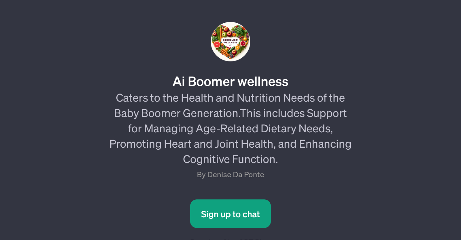 Ai Boomer Wellness website