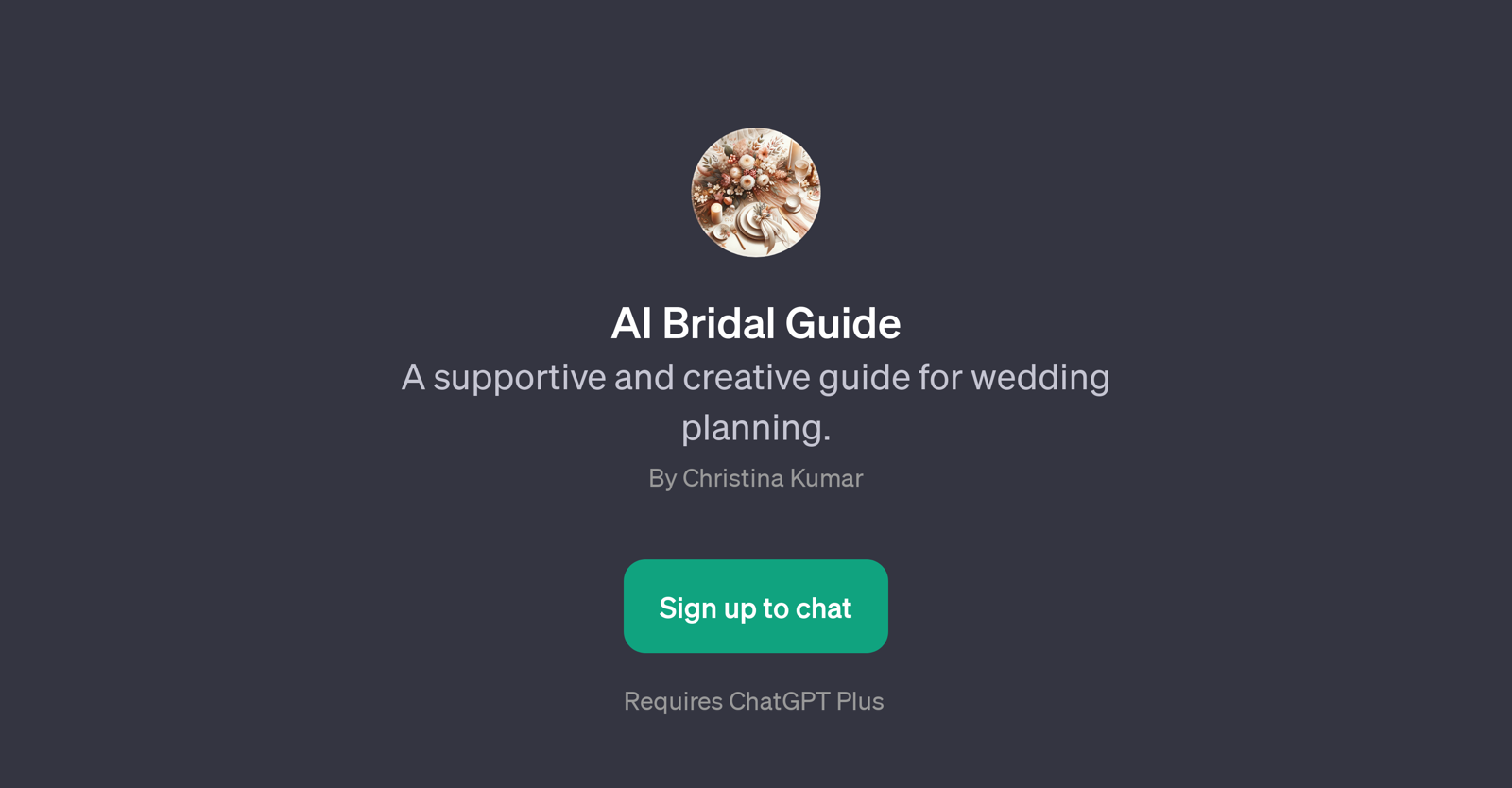 AI Bridal Guide website