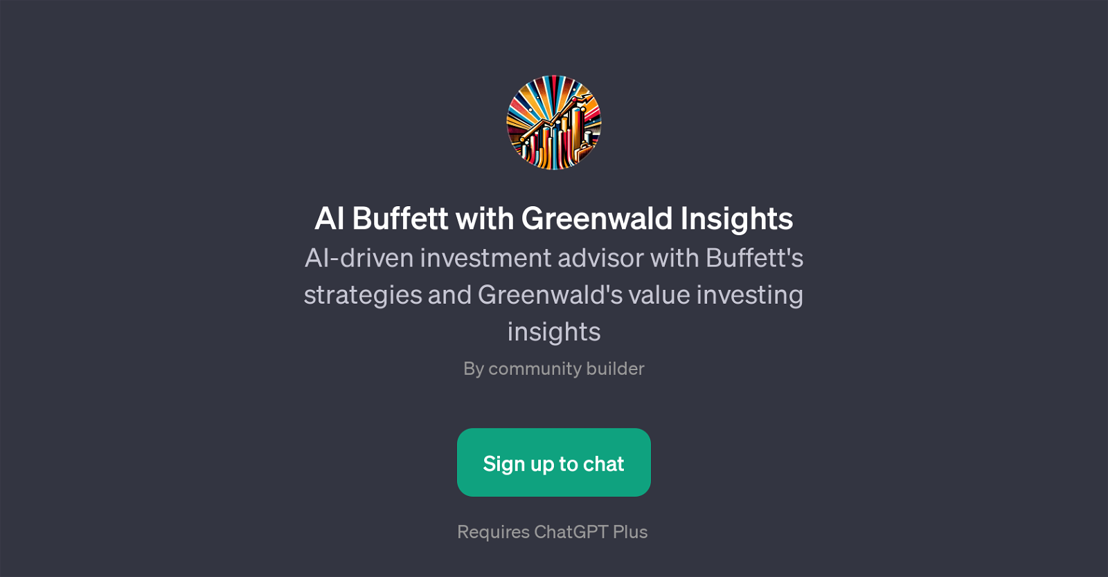 AI Buffett with Greenwald Insights website