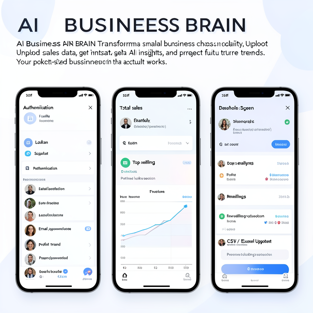 AI BUSINESS BRAIN website