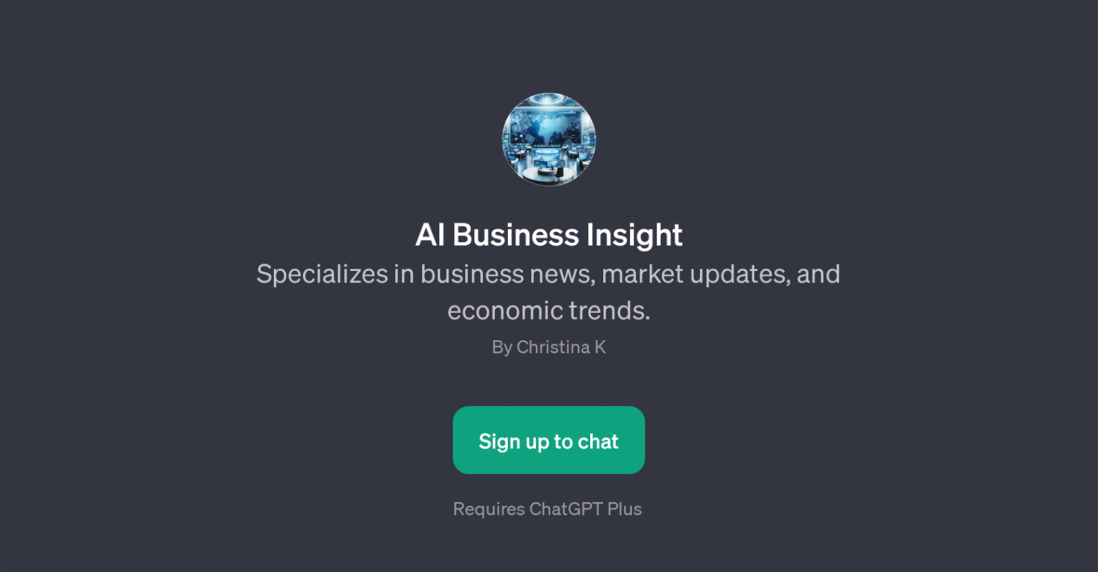 AI Business Insight website