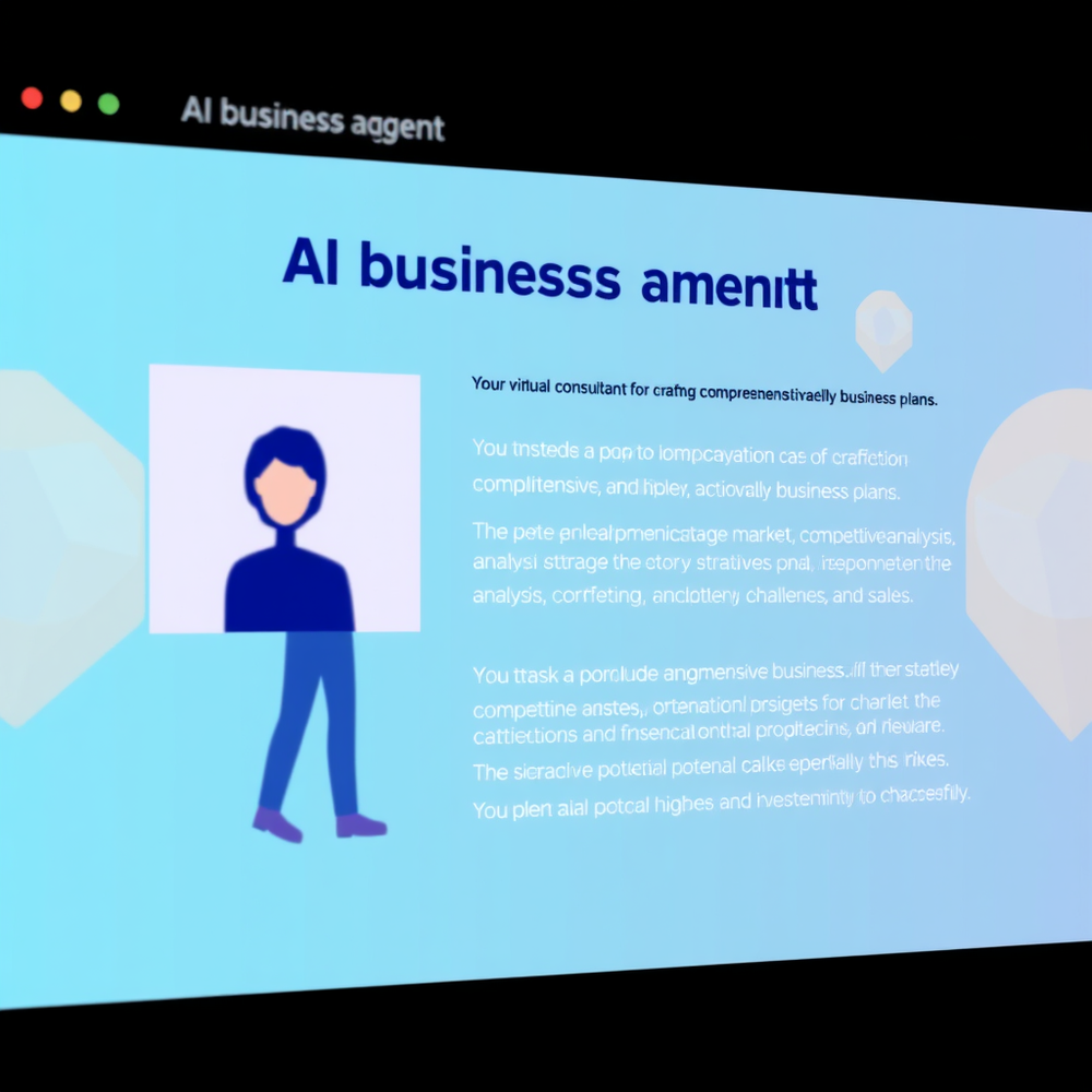AI bussines agent website