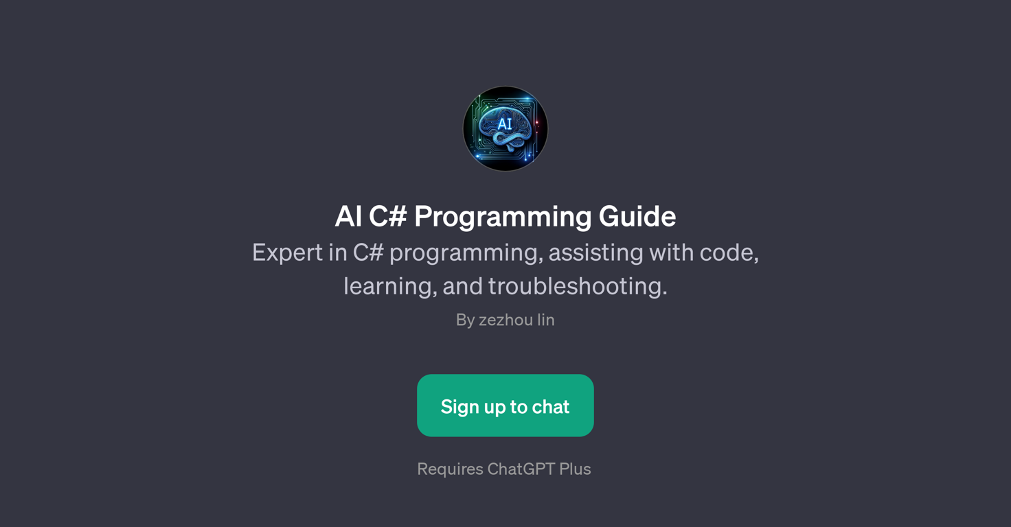 AI C# Programming Guide website