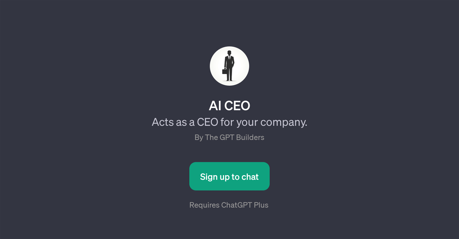 AI CEO website