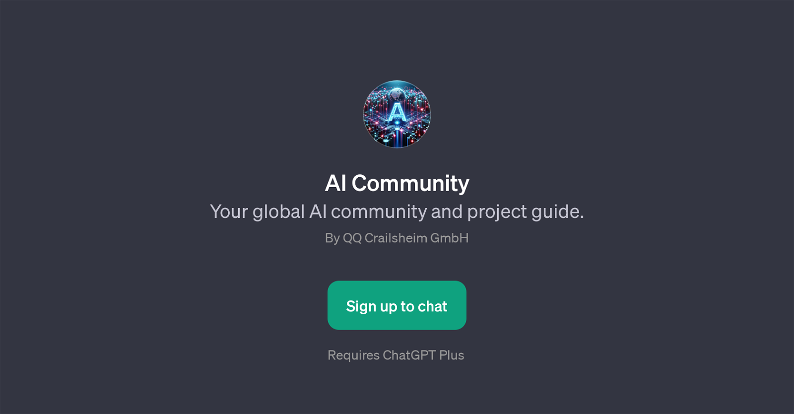 AI Community website