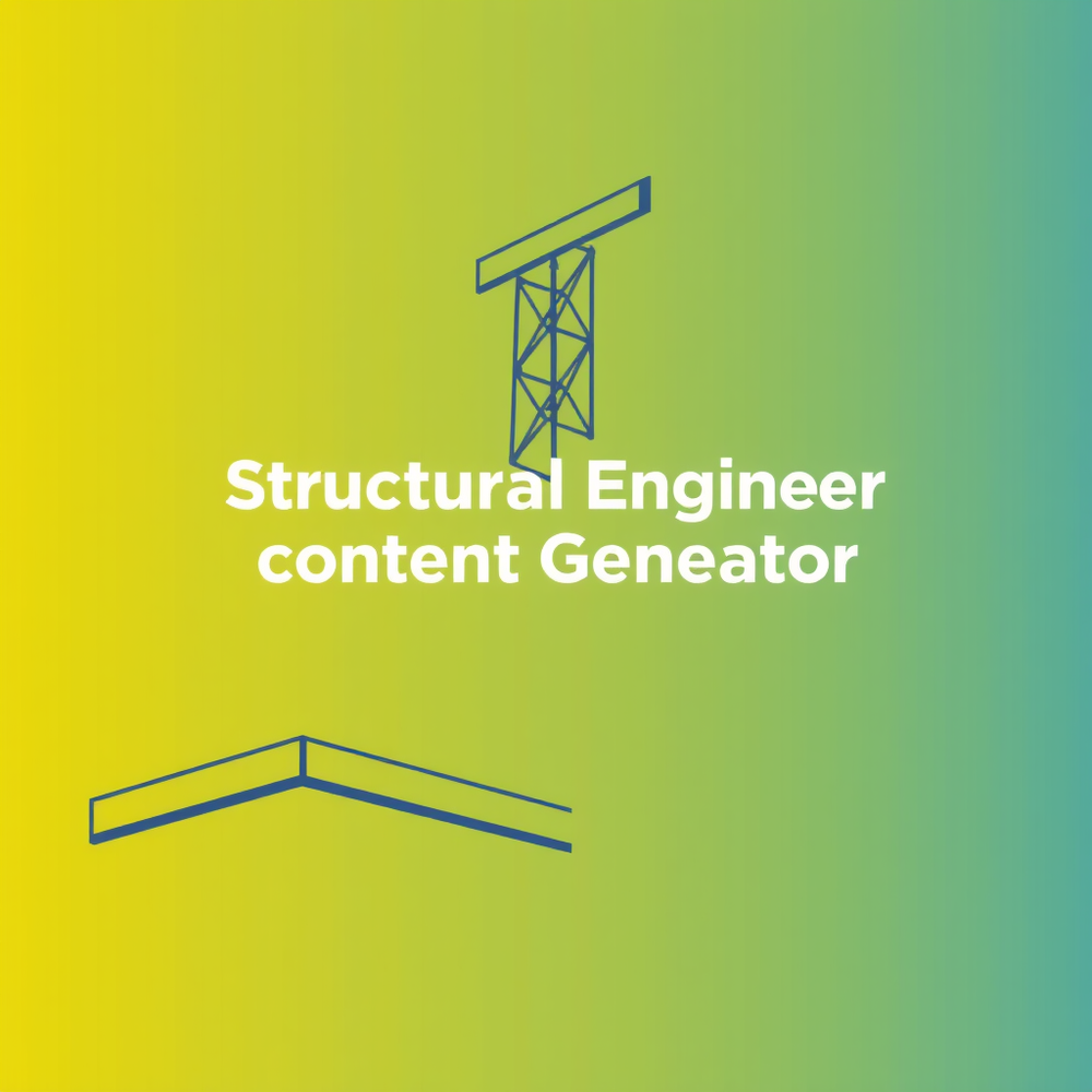 Structural Engineer content Generator website