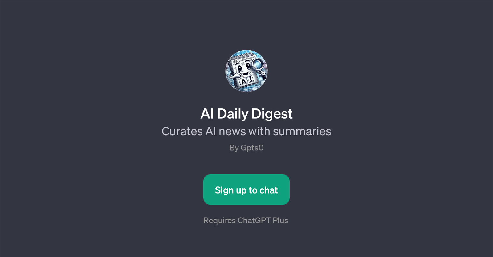 AI Daily Digest website