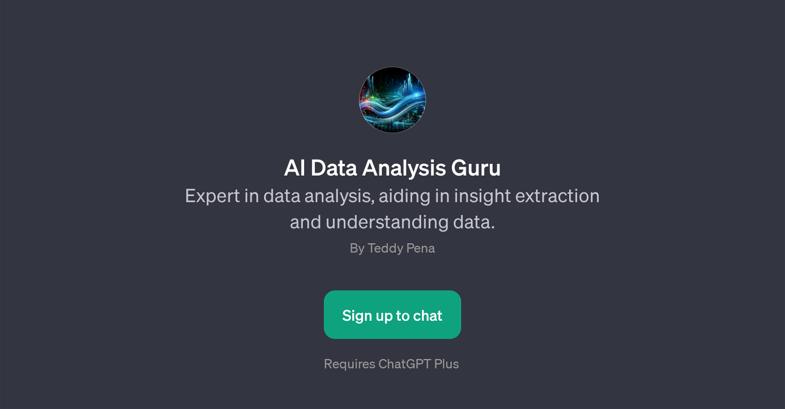 AI Data Analysis Guru website