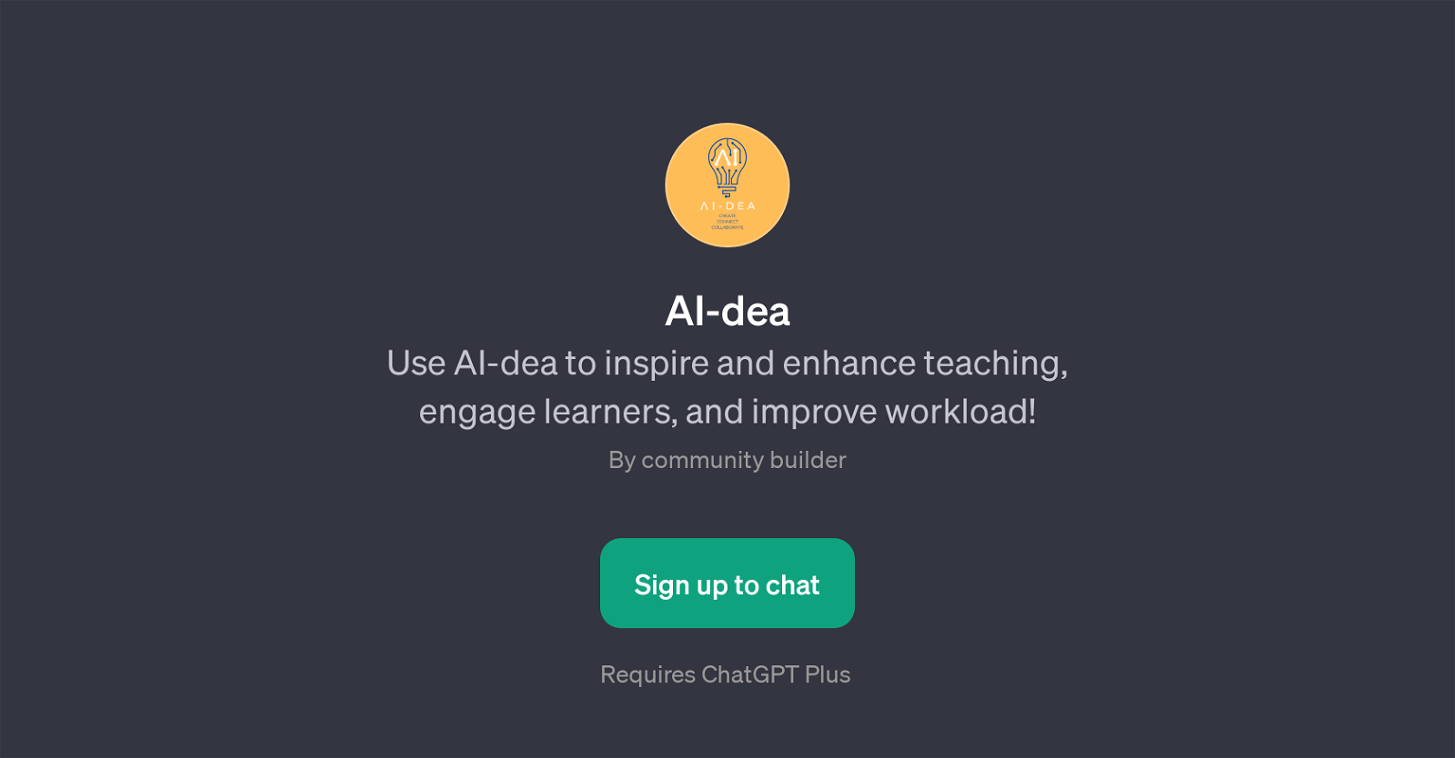 AI-dea website