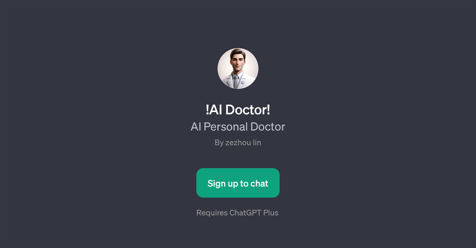 !AI Doctor! website