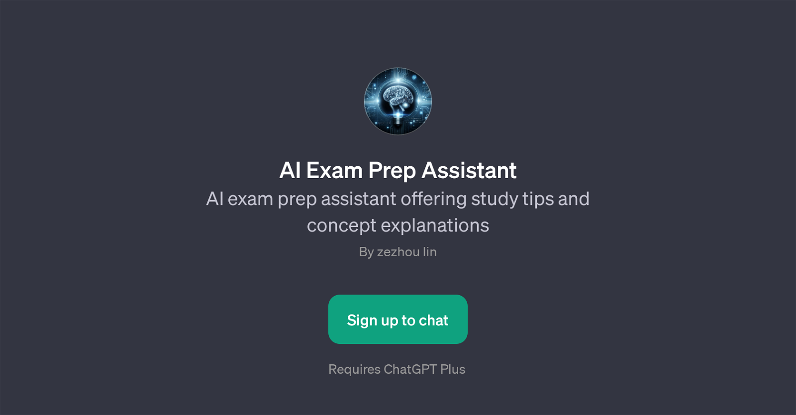 AI Exam Prep Assistant website