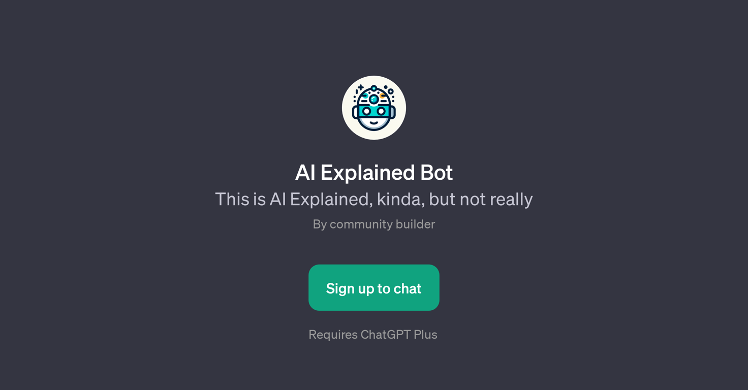 AI Explained Bot website