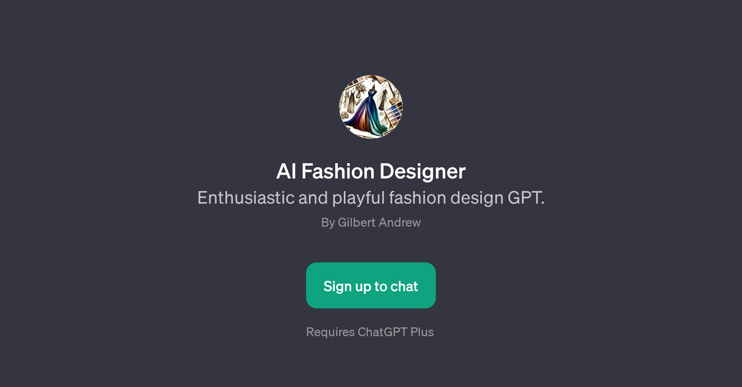 AI Fashion Designer website