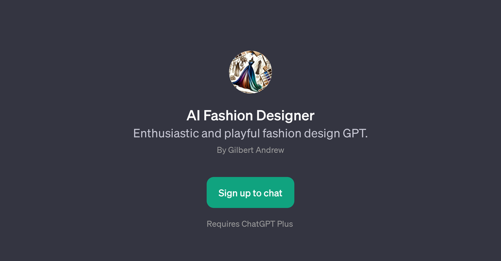 AI Fashion Designer website