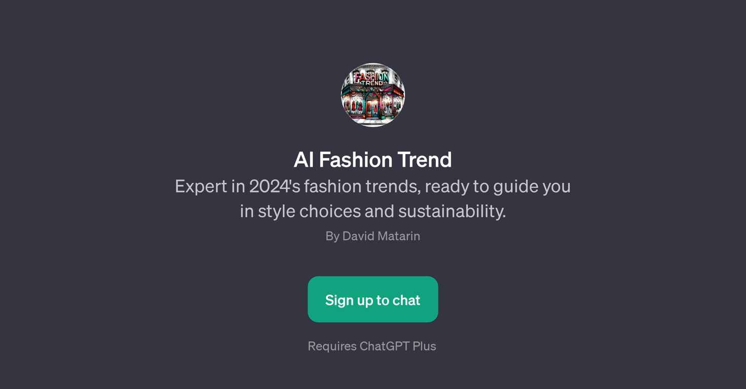 AI Fashion Trend website