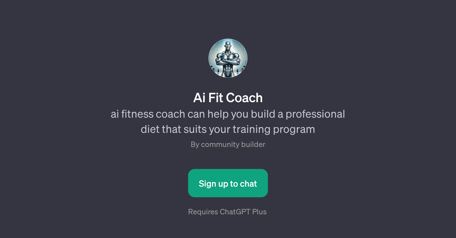 Ai Fit Coach website