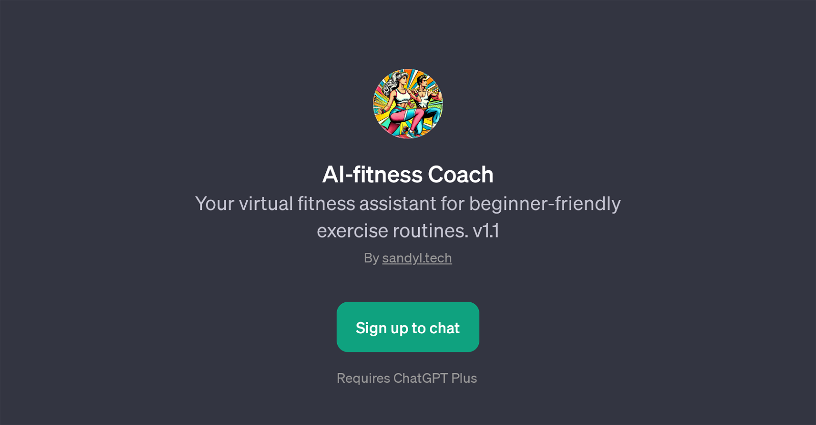 AI-fitness Coach website