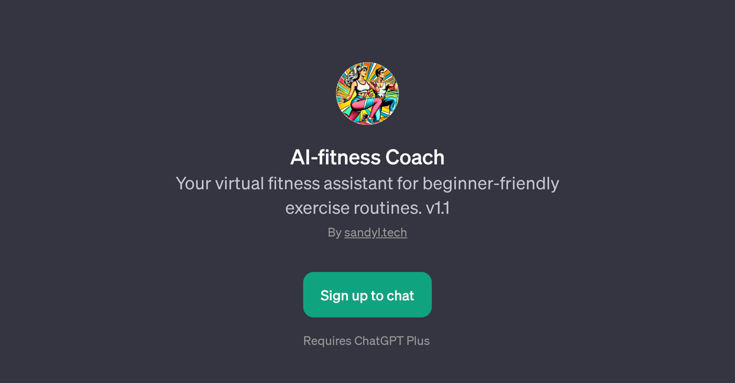 AI-fitness Coach website