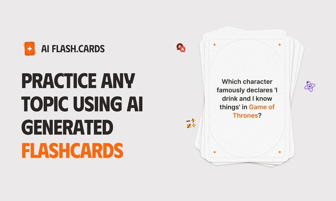 AI Flashcards Generator website