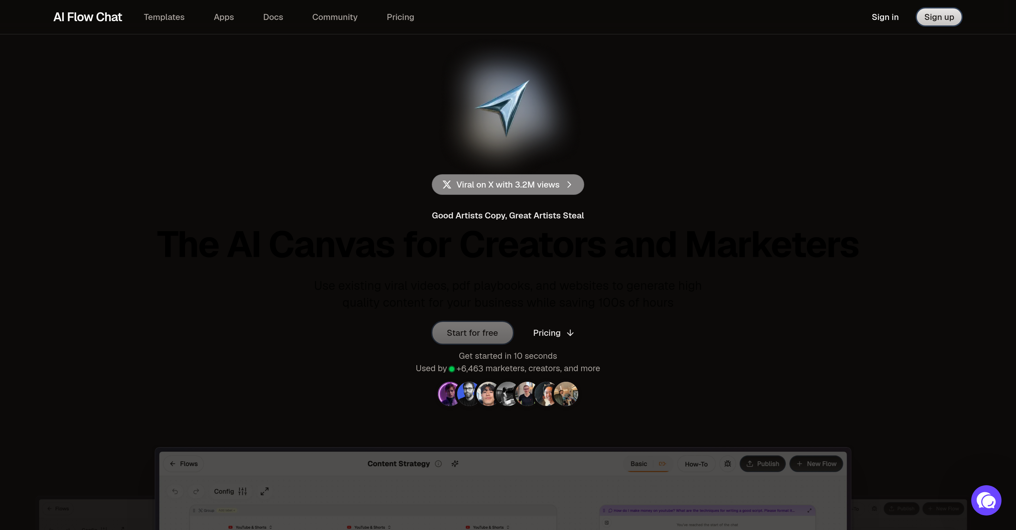 AI Flow Chat - AI Tool For Content