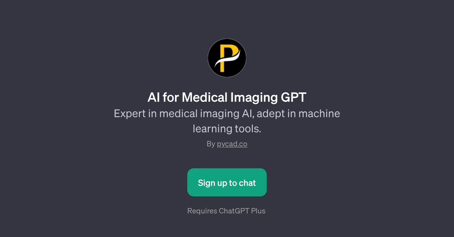 AI for Medical Imaging GPT website