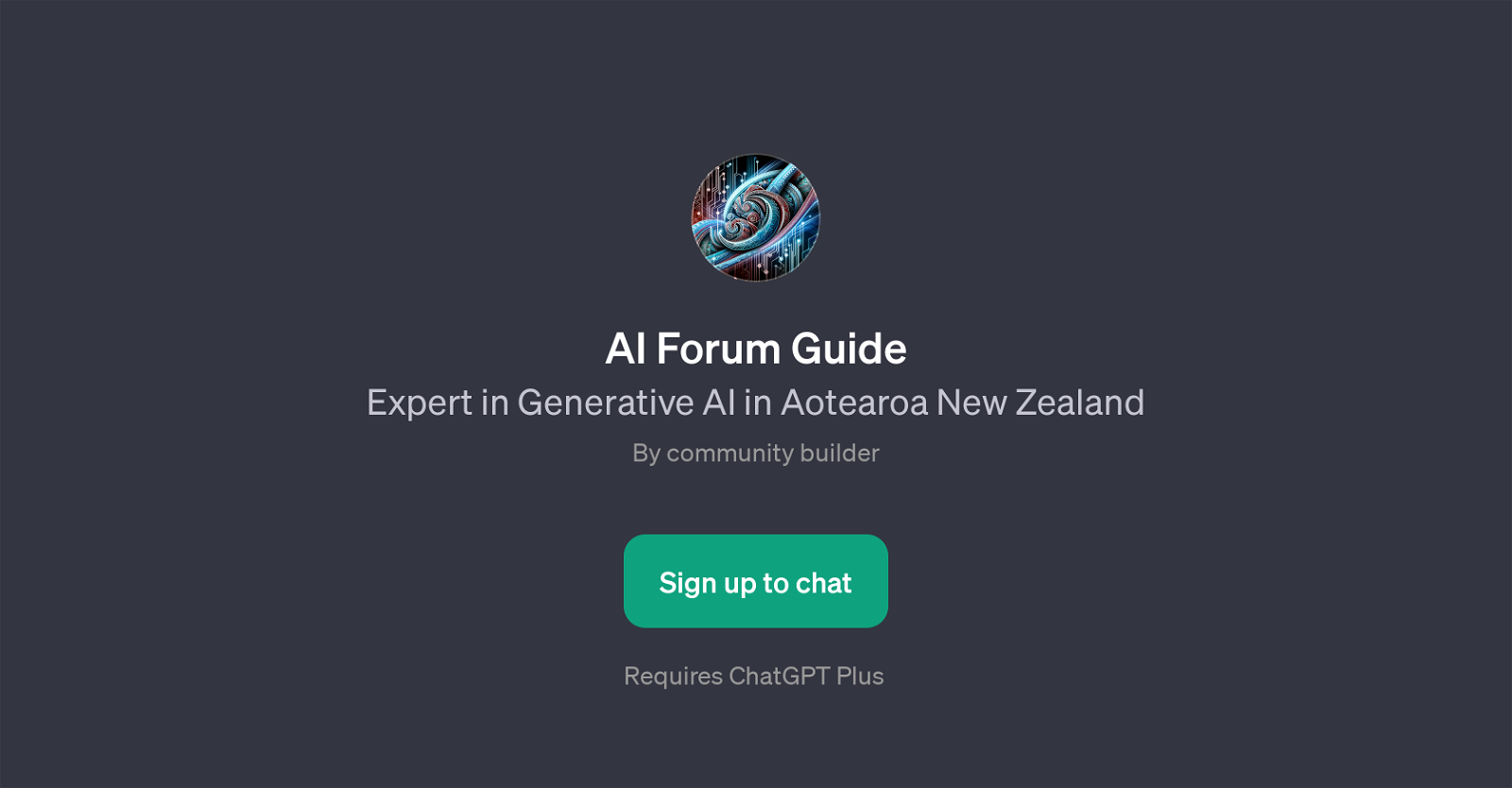 AI Forum Guide website