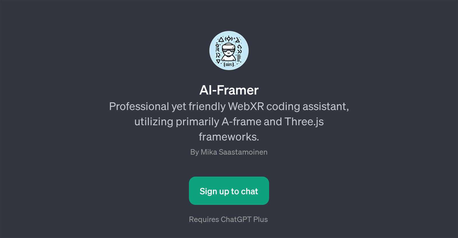 AI-Framer website