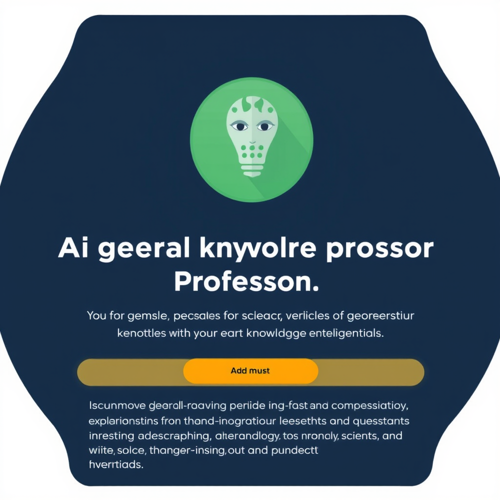 Ai general knowledge professor website