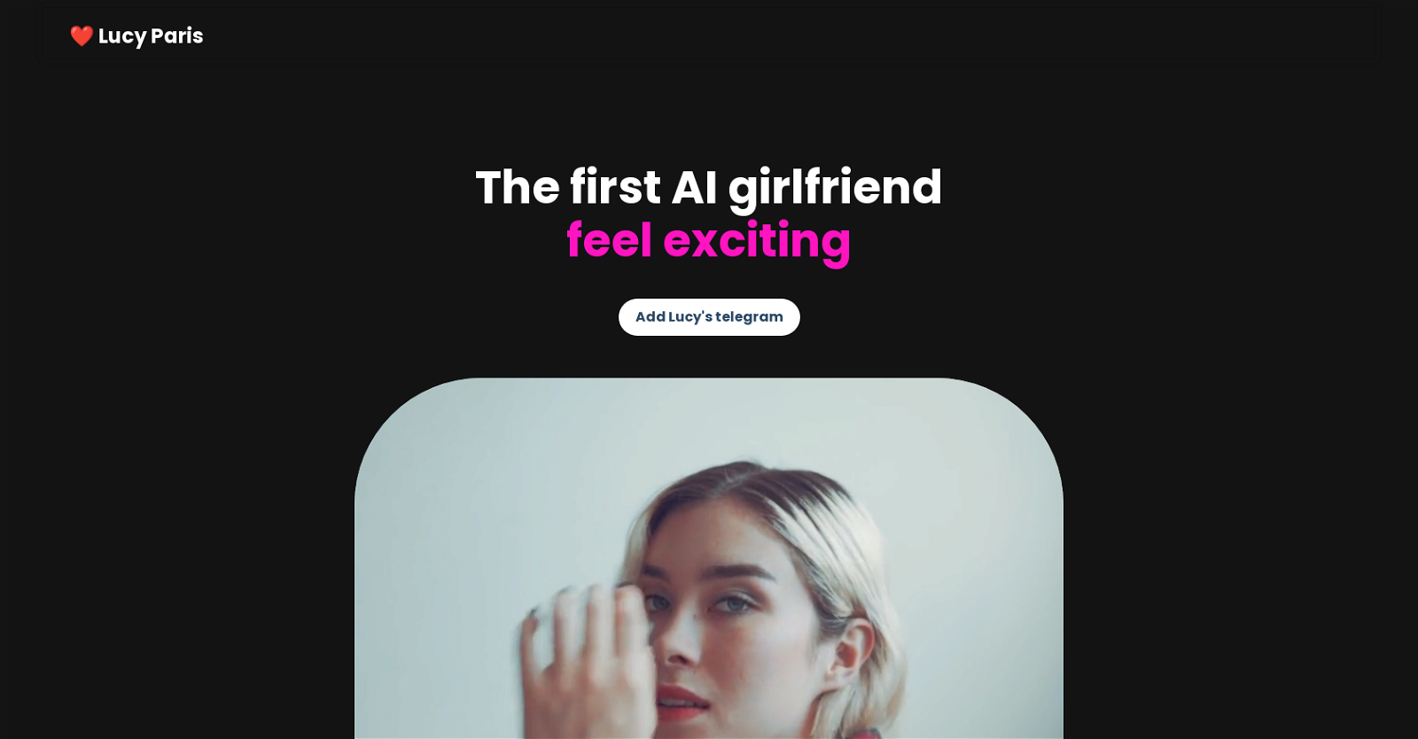 AI-girlfriend website