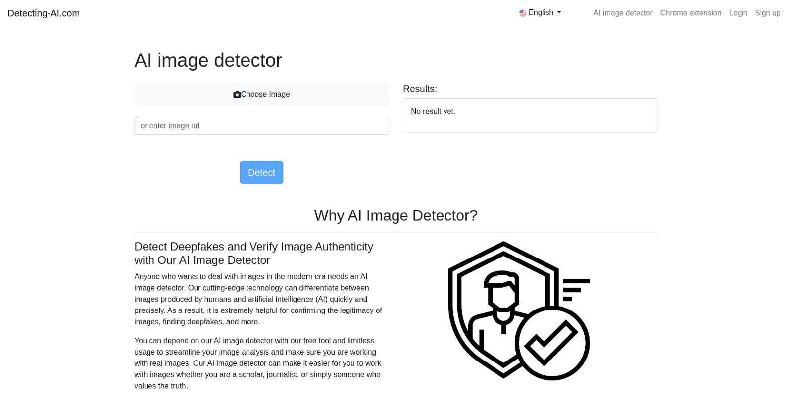 AI image detector