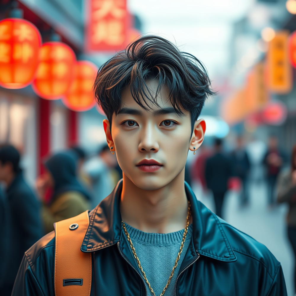 AI image generator specialized in creating gorgeous male,K-pop customized realistic avatars website