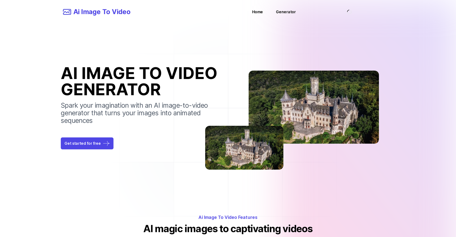 AI Image To Video Generator And 2 Other AI Alternatives For Image to video