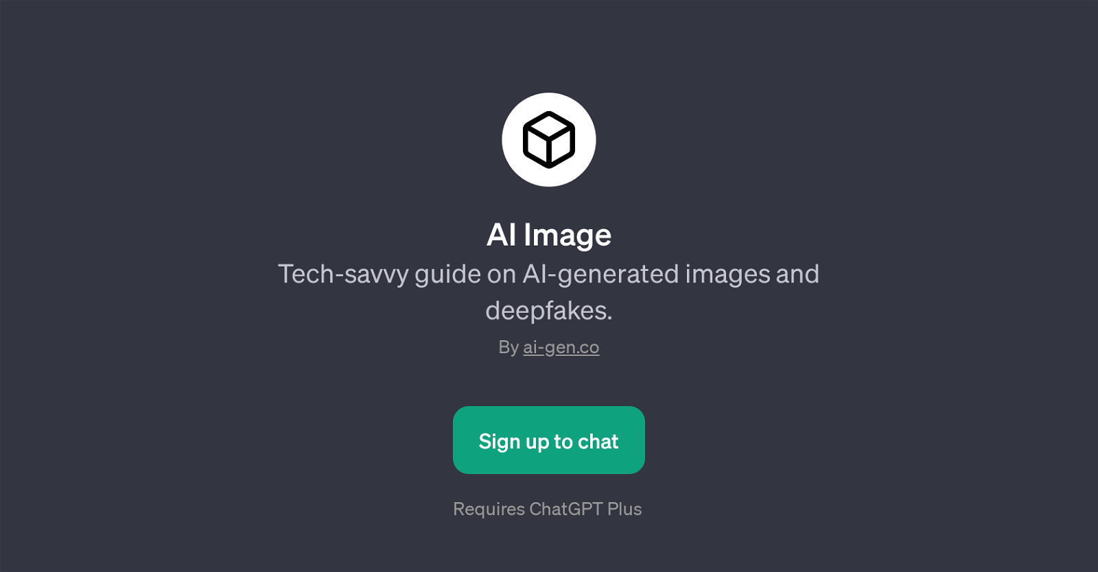 AI Image website