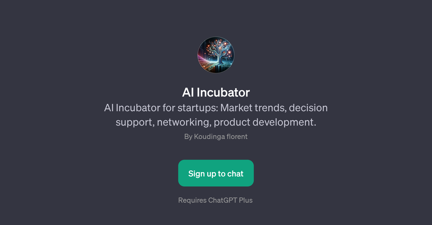 AI Incubator website