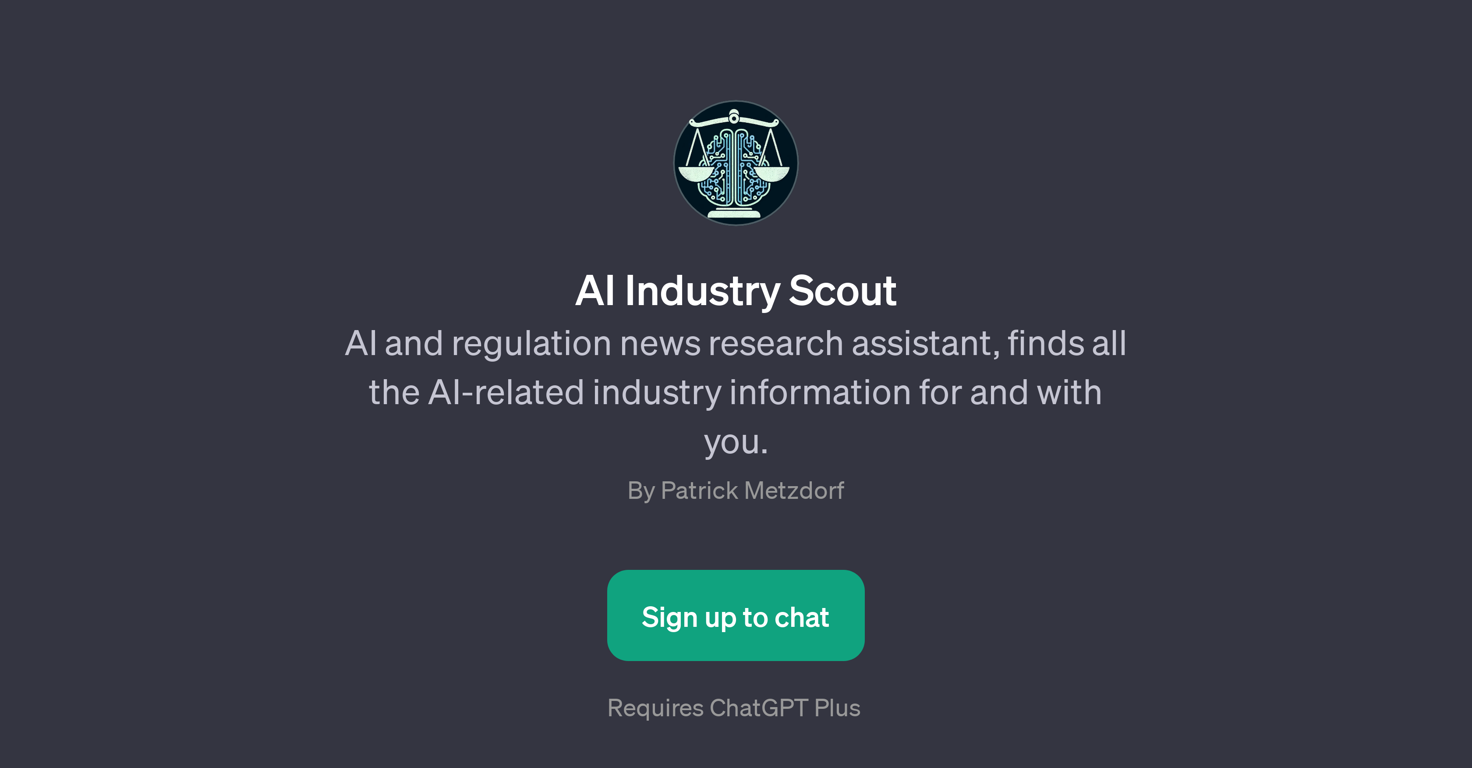AI Industry Scout website