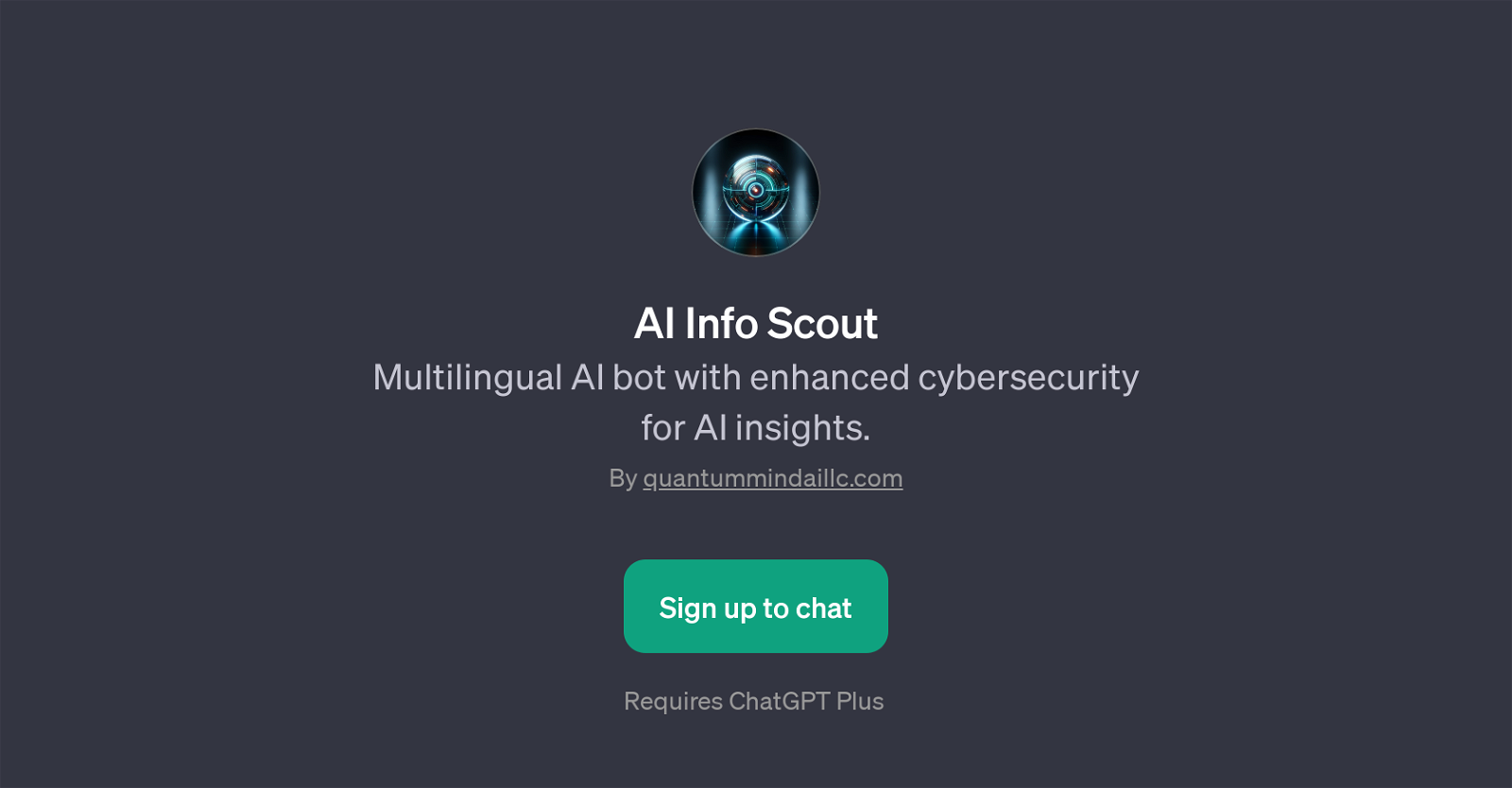 AI Info Scout website