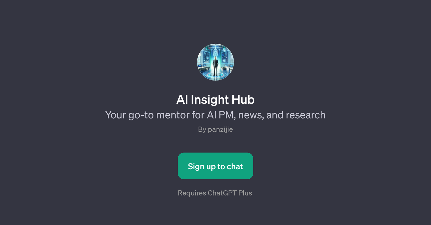 AI Insight Hub website