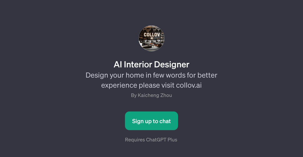AI Interior Designer website