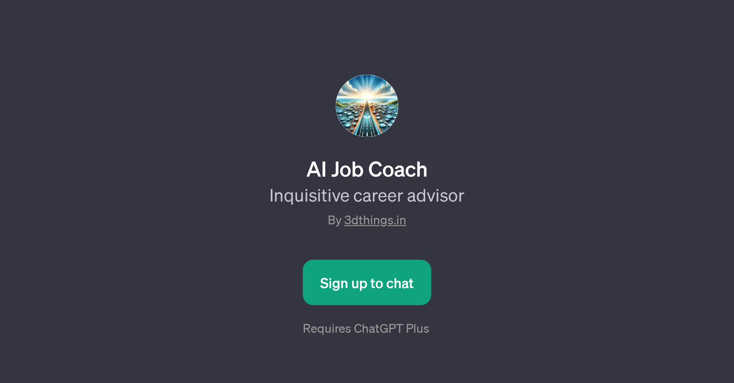 AI Job Coach website
